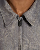 CAMICIA FULL PRINT EFFETTO LINO