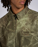 CAMICIA FULL PRINT EFFETTO LINO