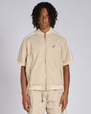 BOMBER CON ZIP MEZZA MANICA