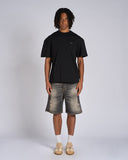 T-SHIRT CON LOGO METALLICO LATO CUORE